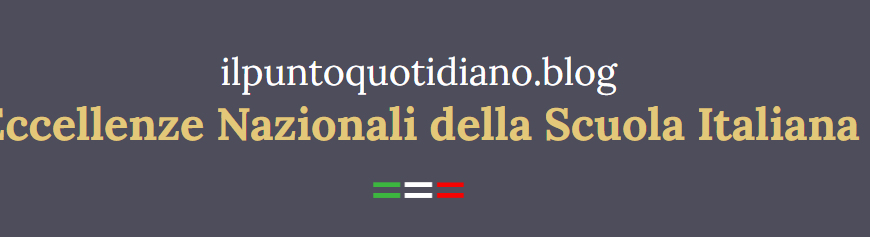 Intervista alla nostra Ds pubblicata nella rubrica Eccellenze Nazionali della Scuola Italiana